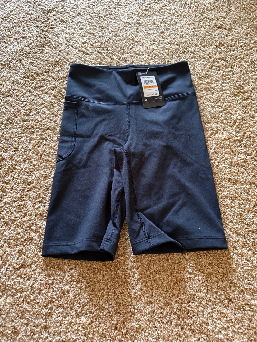 Under armour High-Waist Black Active Bike Shorts